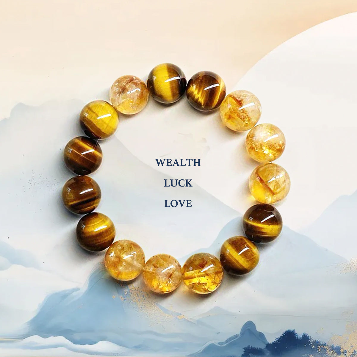 Citrine Tower Crystal Yellow Tiger Eye Fortune Crystal My Store