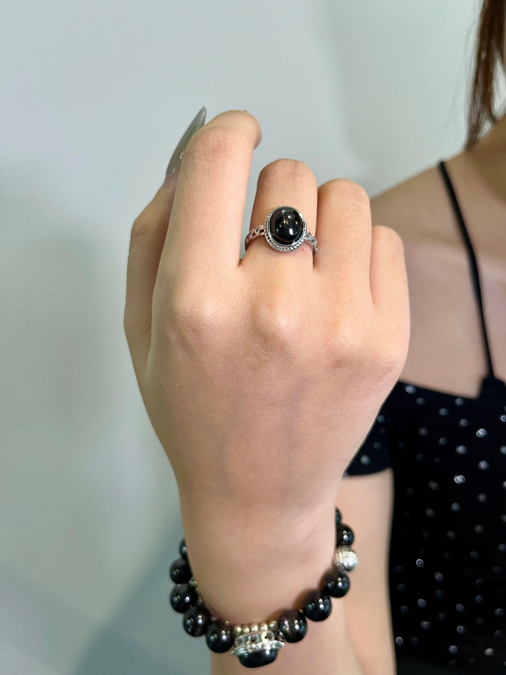 🧘‍♀️Celestial Harmony Destiny-changing Bracelet+Ring Black Cool【wealth💰 health⛪ destiny🗽】 My Store