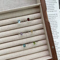 Natural Gemstone Rings: Peridot, Topaz, Amethyst, Citrine, London Blue Jewelry Rerhy