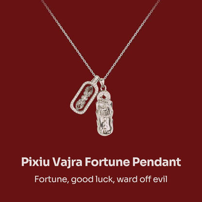 【Strongest Prosperous Power in 2025】Silver Exquisite Feng Shui Pixiu Pendant, Luxury Attract Wealth Gift