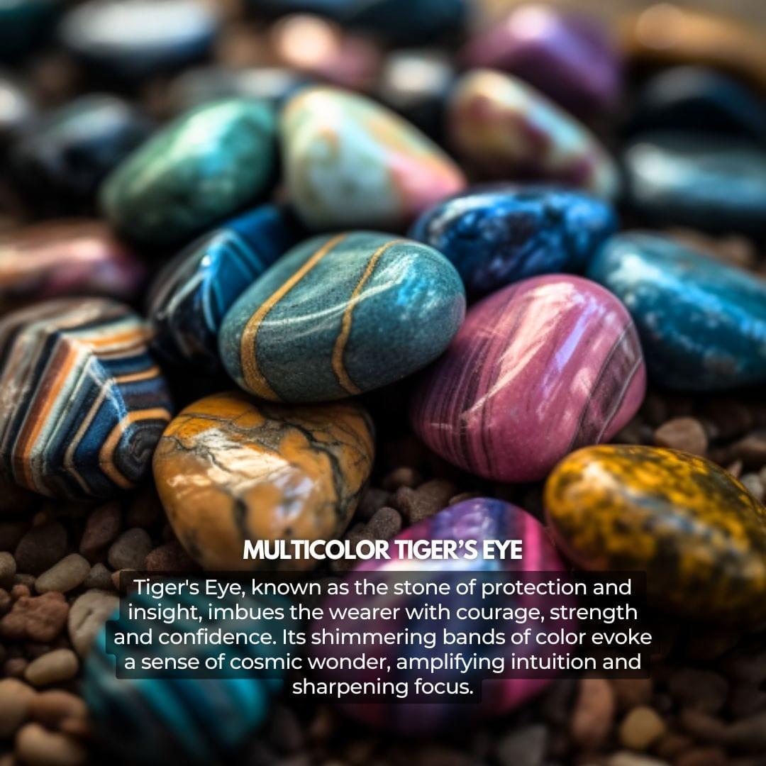 Multicolor Tiger's Eye Bracelet - Wonder, Intuition, Focus