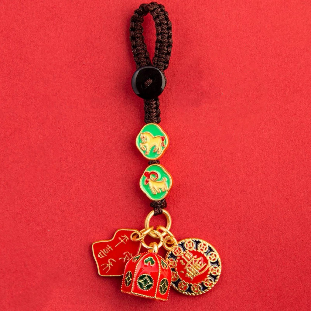 Braided Pendant Zodiac Guardian Deity Peace Good Luck Blessing Gift