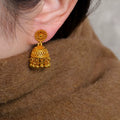 Copper Alloy Synthetic Zircon Ear Earrings - Zircon Round Ball 3D Stud Earrings Rerhy