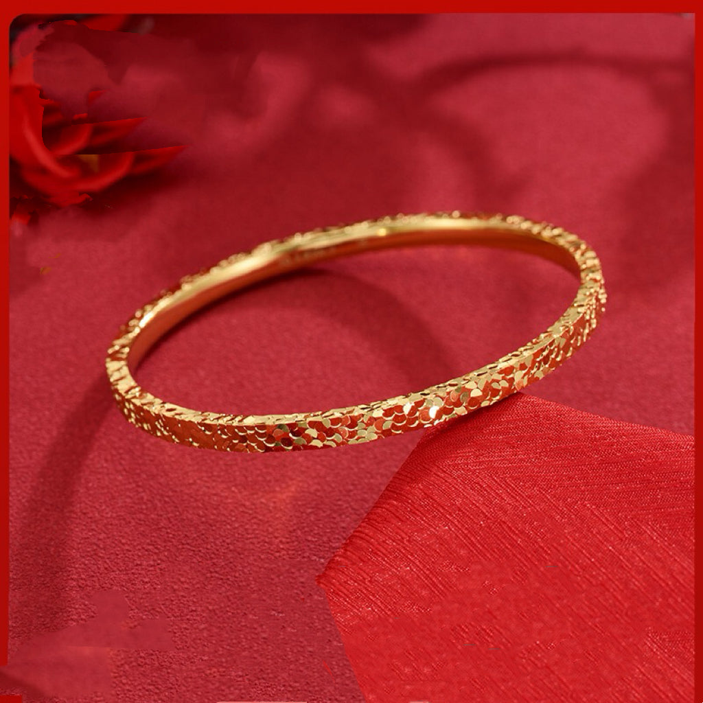 Gold-plated Gypsophila shining bracelet does not fade Rerhy