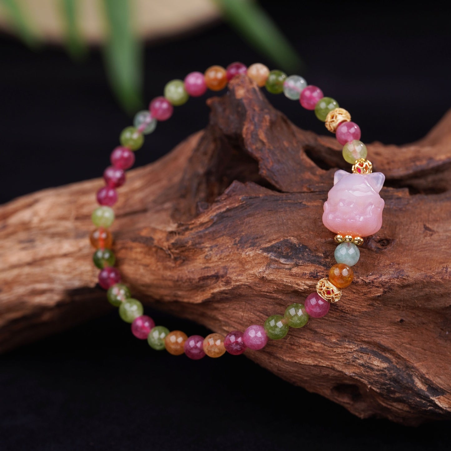 Natural Rose Crystal Bracelet for Attracting Love Luck Crystal Bracelet for Women My Store