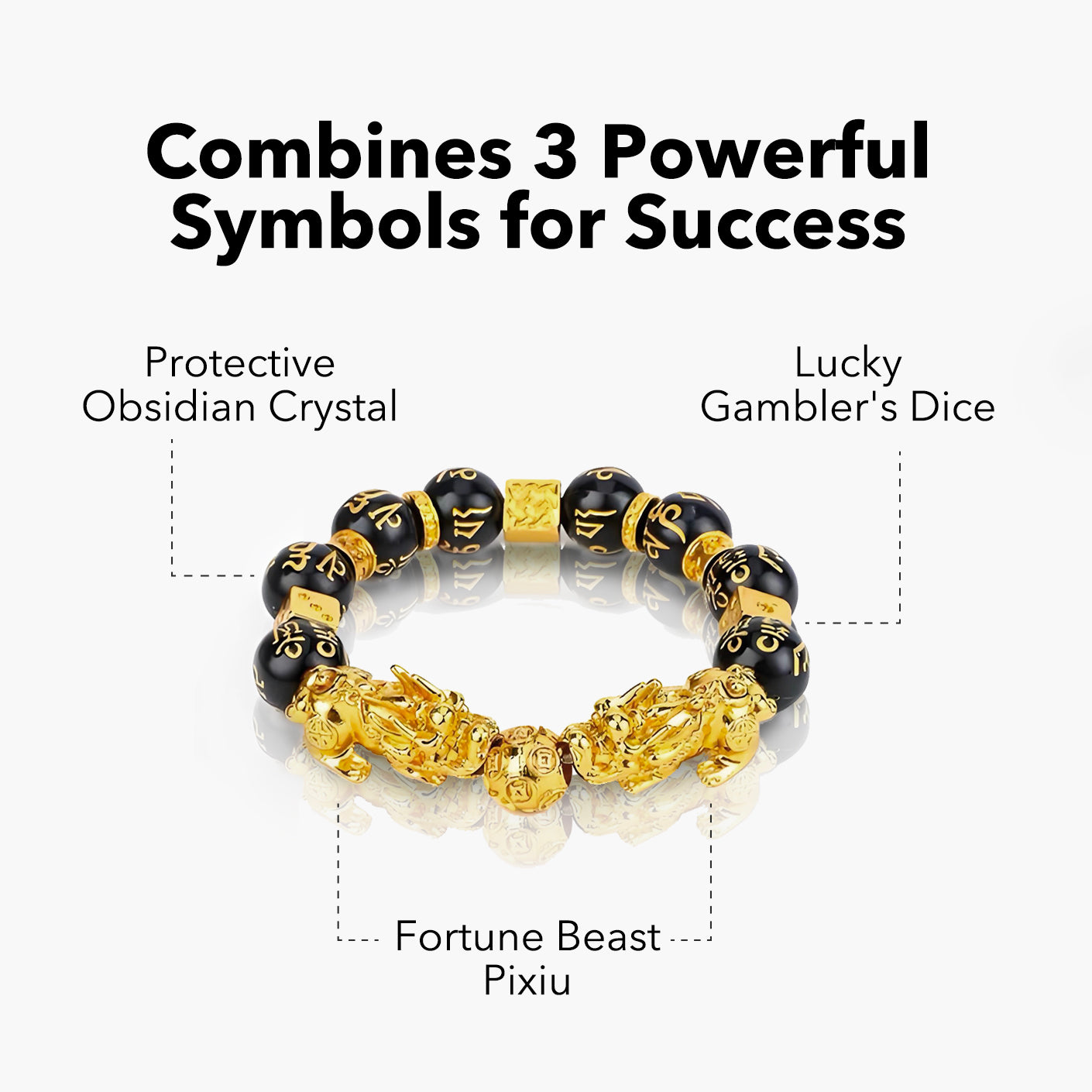 $19.99！-- Pixiu Bracelet for Debt Relief and Gambling Fortunes My Store