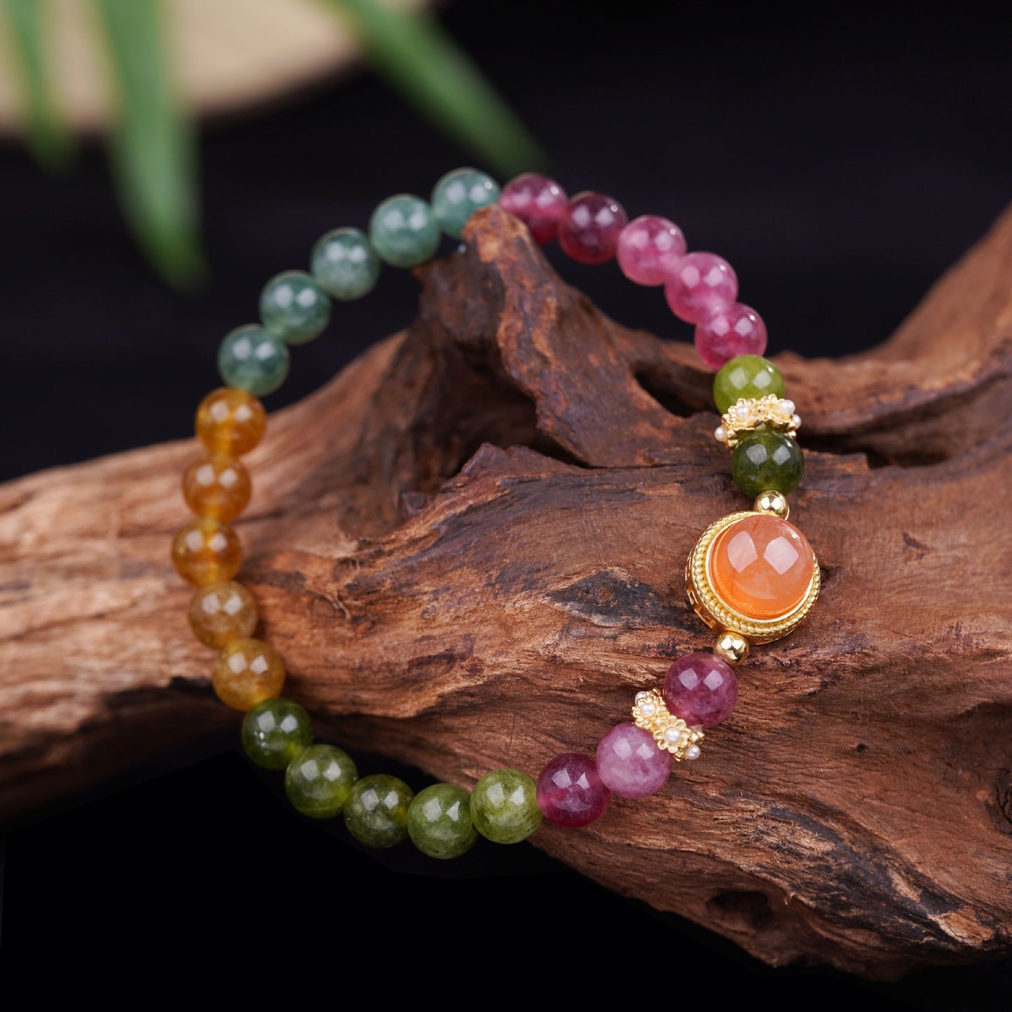 Natural Rose Crystal Bracelet for Attracting Love Luck Crystal Bracelet for Women My Store