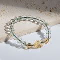 Healing Meditation Wealth Natural Green Ghost Bracelet Women's Transfer Beads Citrine Pixiu My Store