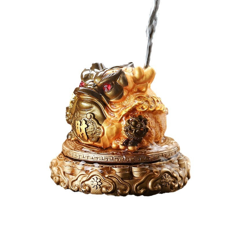Feng Shui Money Color-Changing Three-Legged Toad Tea Pet