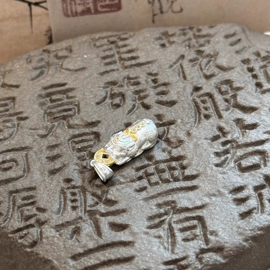 【Strongest Prosperous Power in 2025】Silver Exquisite Feng Shui Pixiu Pendant, Luxury Gift