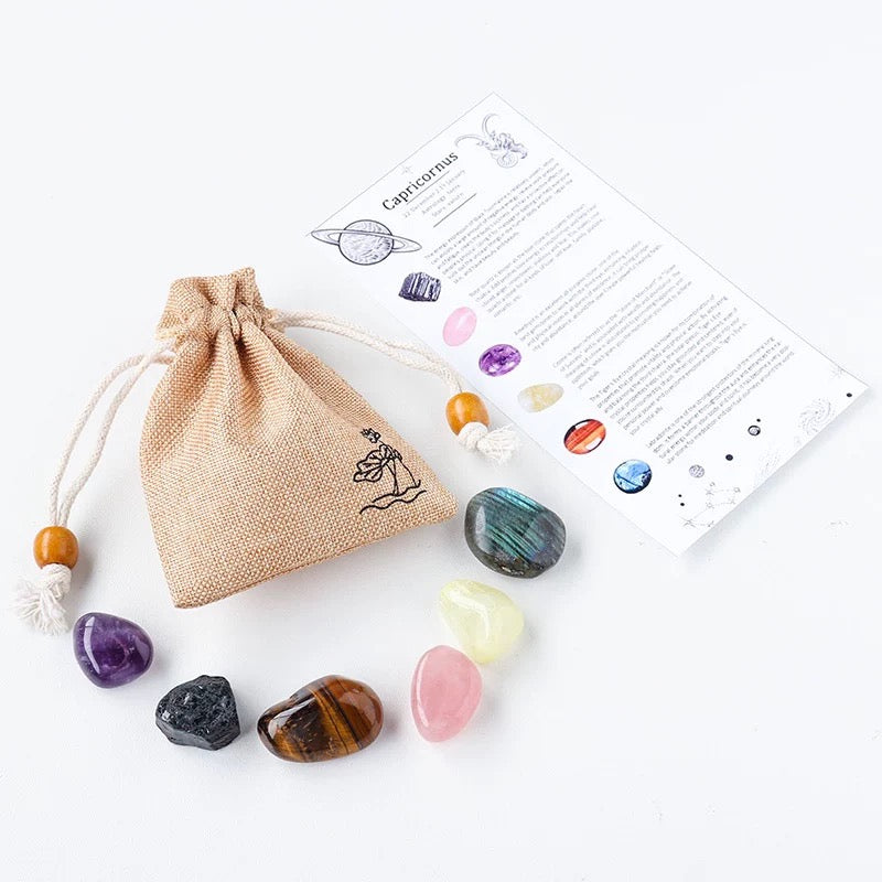 Tumbled Polished Natural Stones for Wicca, Reiki, and Energy Crystal Healing (Assorted) My Store