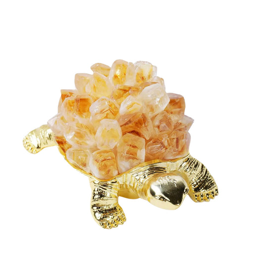 Feng Shui Money Turtle Crystal Cluster Gather Wealth Pure Natural Handmade Turtle Ornaments My Store