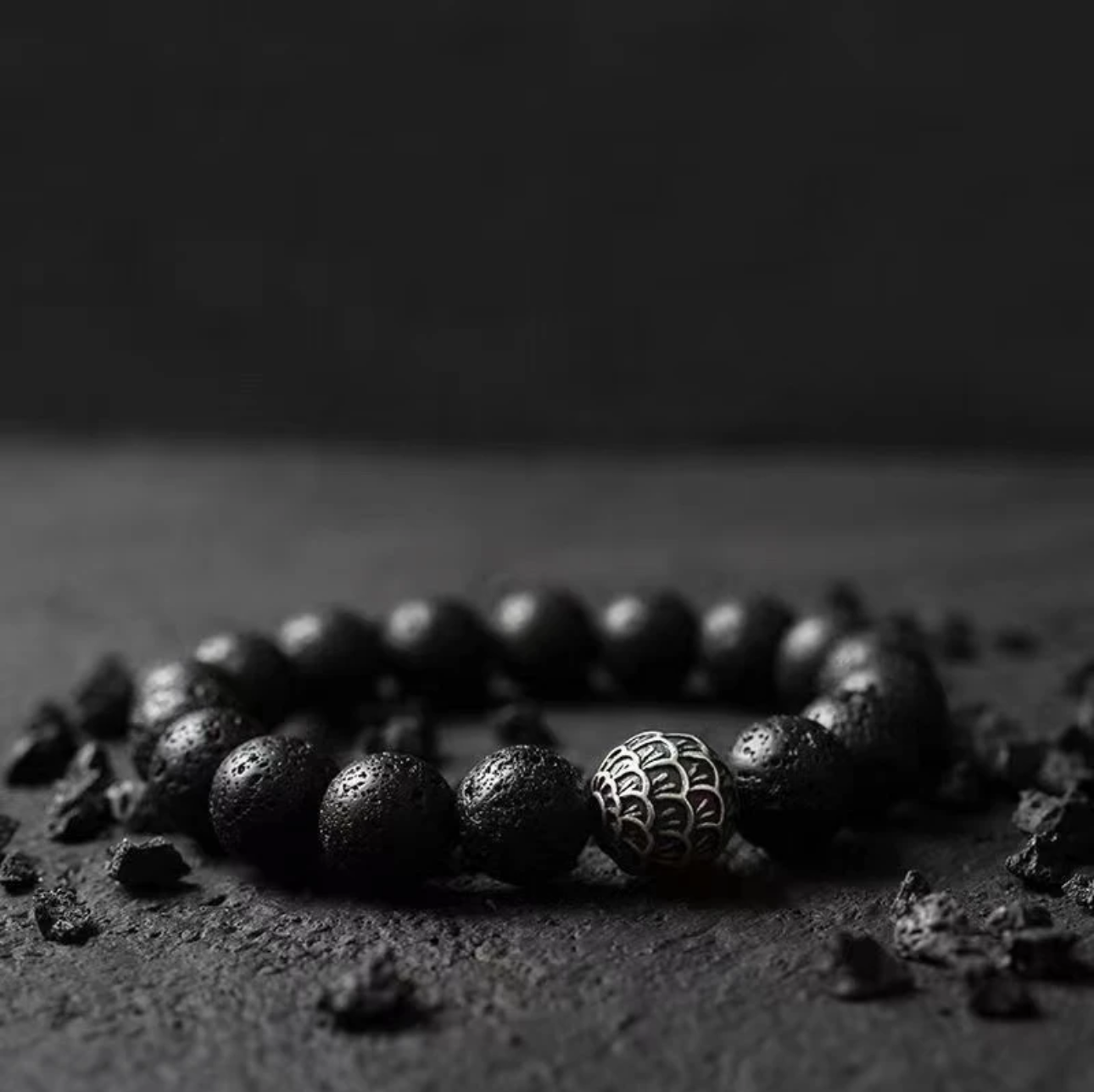 Sun Wukong Natural Stone Bracelets for Men - 8mm Obsidian | Matte Agate | Lava Rock Bracelets for Men Teen Boys Gifts Birthday Anniversary Father Day Gifts for Him My Store