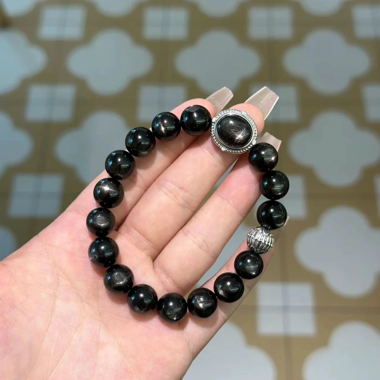 🧘‍♀️Celestial Harmony Destiny-changing Bracelet+Ring Black Cool【wealth💰 health⛪ destiny🗽】 My Store