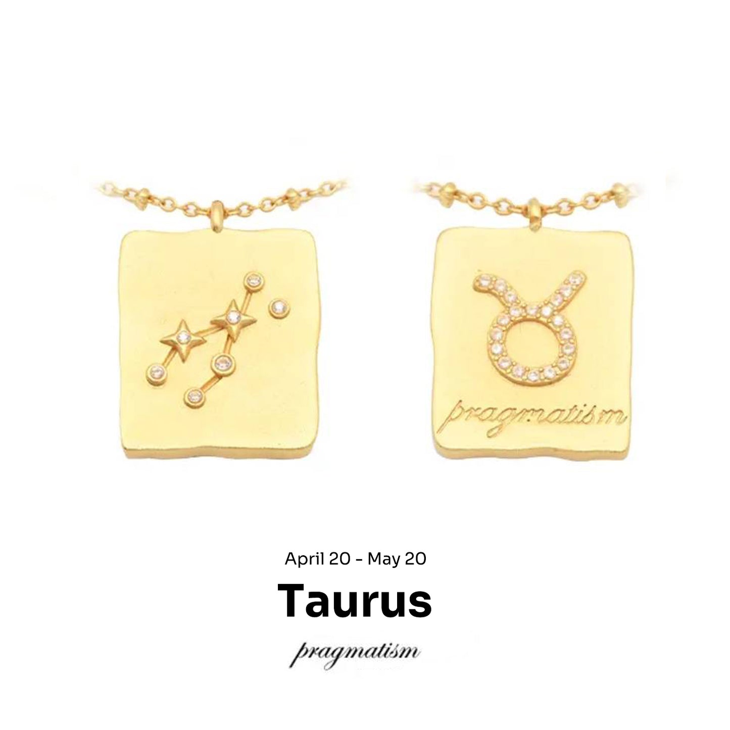 Fashion Necklace with Mysterious Energy from the Zodiac Rerhy