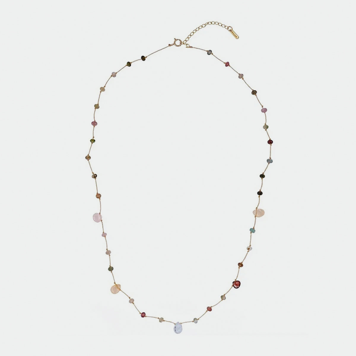 New Healing Crystal Worry Stone Necklaces Bracelet Multi-purpose My Store