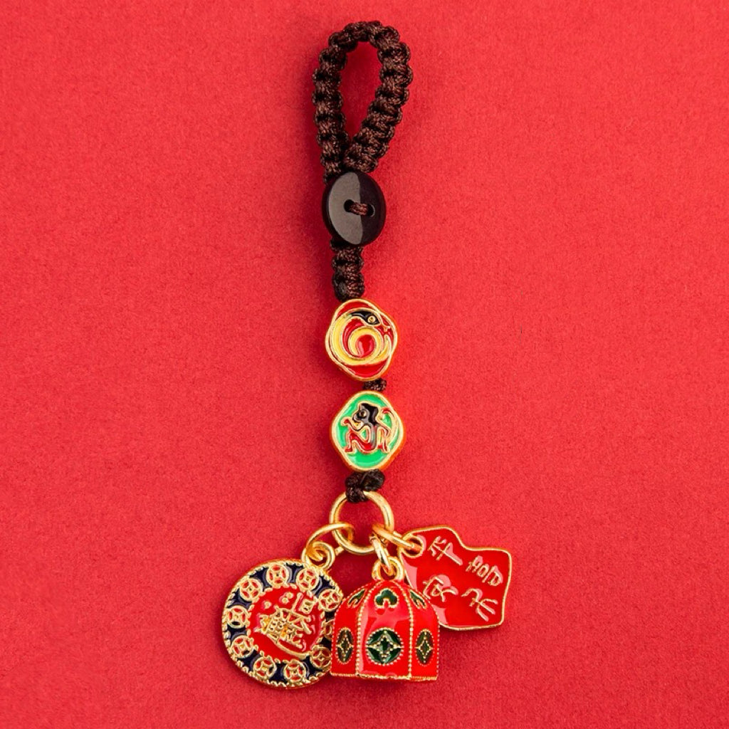 Braided Pendant Zodiac Guardian Deity Peace Good Luck Blessing Gift