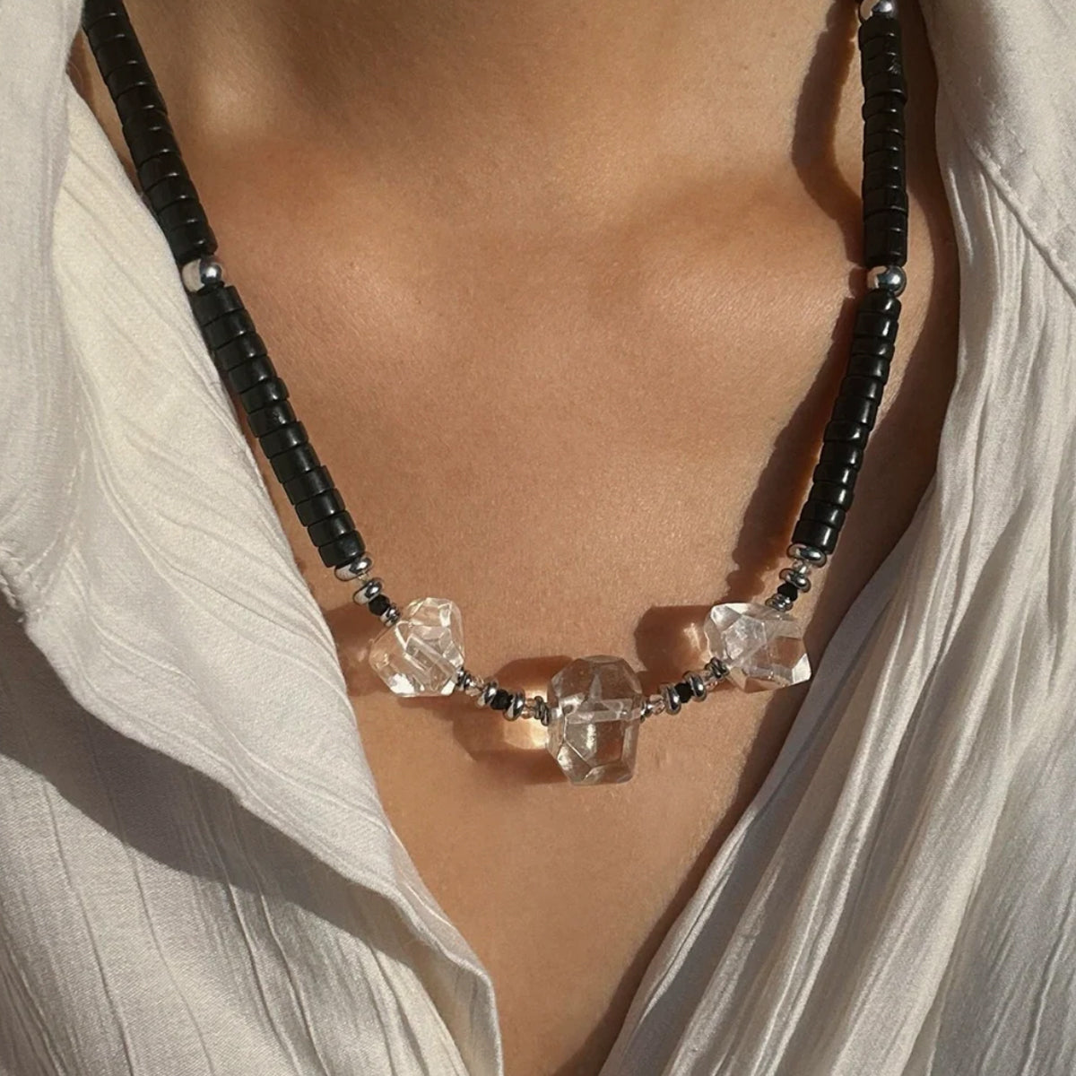 Healing protection Good Luck for Prosperity and Success Crystal Energy Necklaces My Store