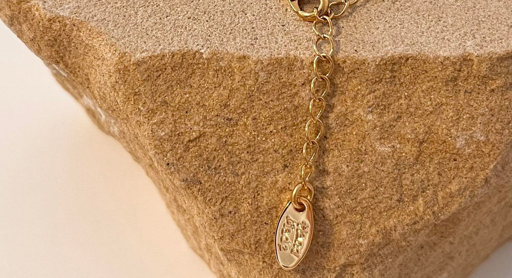 Alloy Necklace - Vintage Double Layer Necklace with Colorful Irregular Stones Rerhy