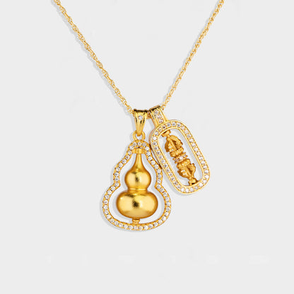 【FINAL HOUR!! Reg. 37.99$】Exquisite Feng Shui Pixiu Pendant, New Style Golden Choker Chain, Luxury Gift Rerhy