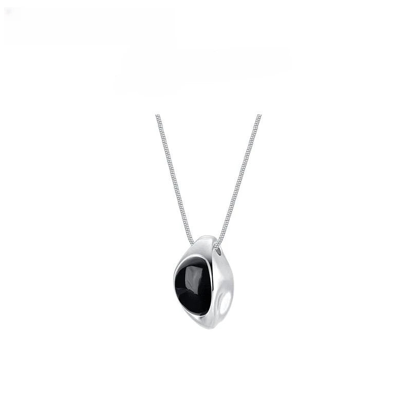 Original Minimalist Retro Light Luxury Design Snake Egg Necklace - Sweater Chain Rerhy